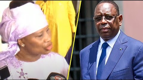 La réaction à chaud de Aissata Tall Sall après la modification du RIAN "Macky Nous a…"