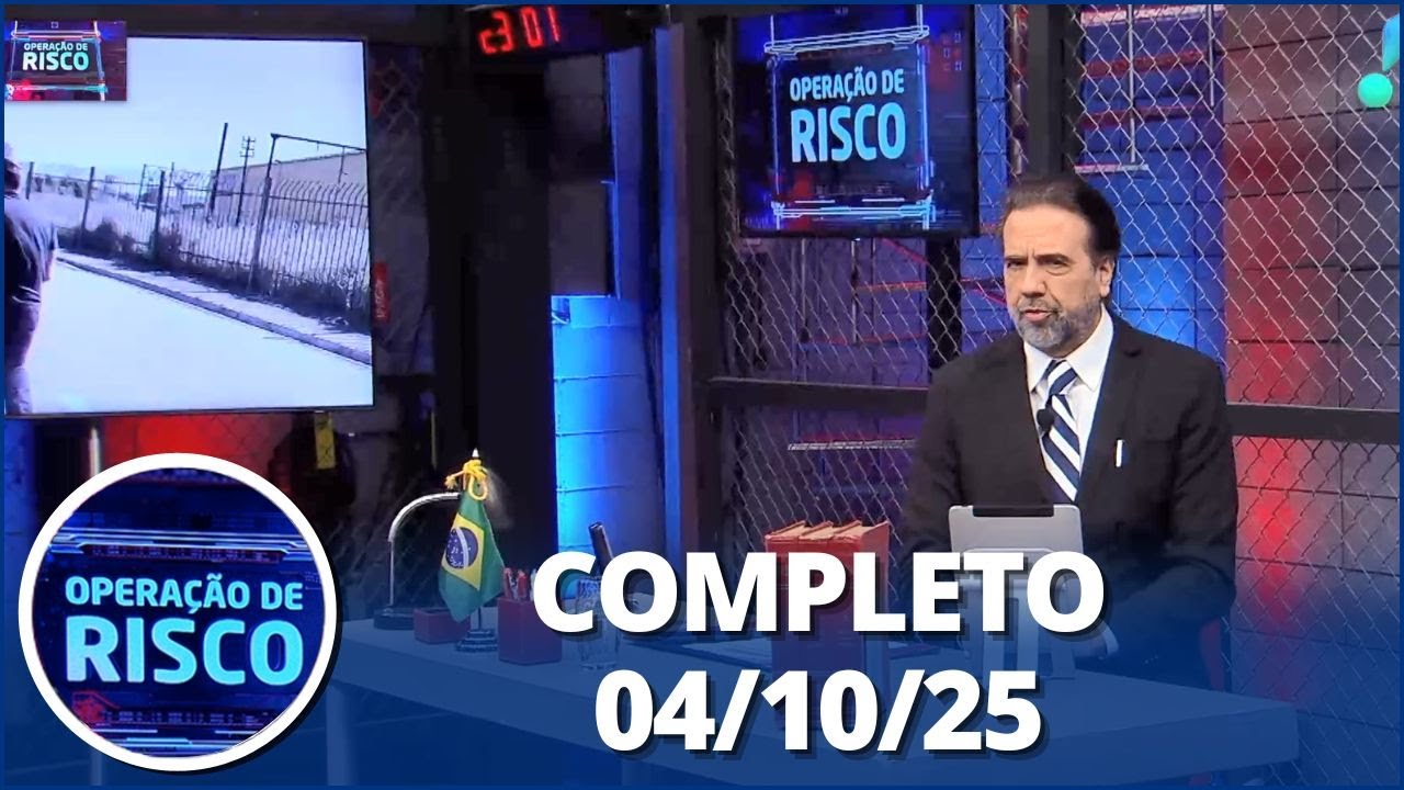 Operação de Risco: Carro roubado, tráfico de drogas e mais (04/10/25) | Completo