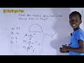 Solving semicircle problem