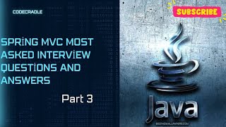 Spring MVC Most Asked Interview Questions | part 3| spring MVC interview questions| spring mvc
