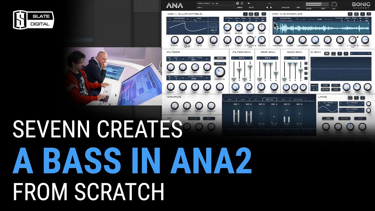 Sevenn Creates a MINDBLOWING Bass Sound in ANA 2 