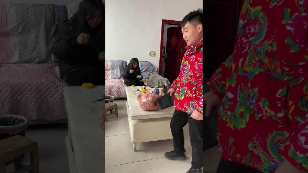 看望一年没见的姥姥，鑫哥喜极而泣！