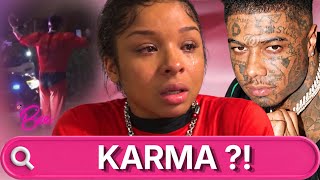 Blueface detenido en la comisaría de policía de Gunn y arrestado tras ser víctima de un ataque co...