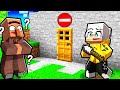 Ho SCOPERTO la PORTA NASCOSTA di un VILLAGER in Minecraft