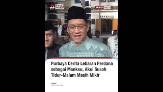 Purbaya Cerita Lebaran Perdana Sebagai Menkeu: Akui Susah Tidur, Malam Masih Mikir #beritasatu