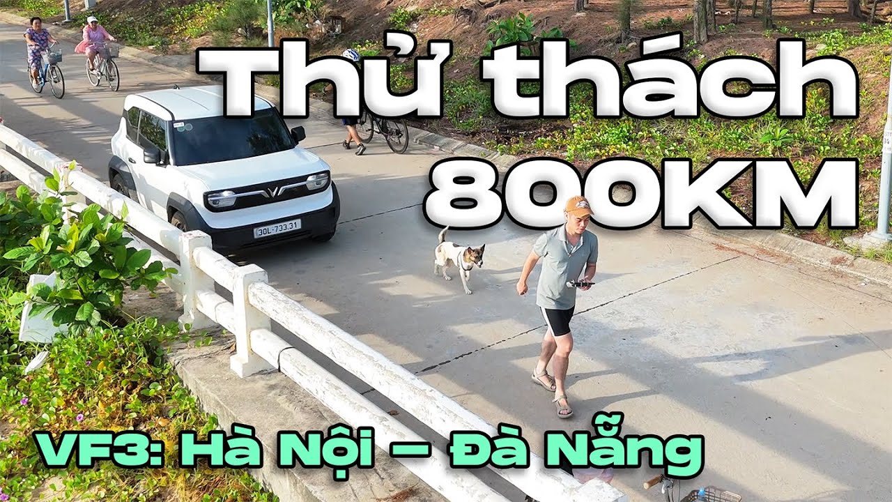 VF3 Thử thách 800km/25 tiếng Hà Nội - Đà Nẵng cùng đồng đội On the Gâu | Mở màn Xuyên Việt chặng 1