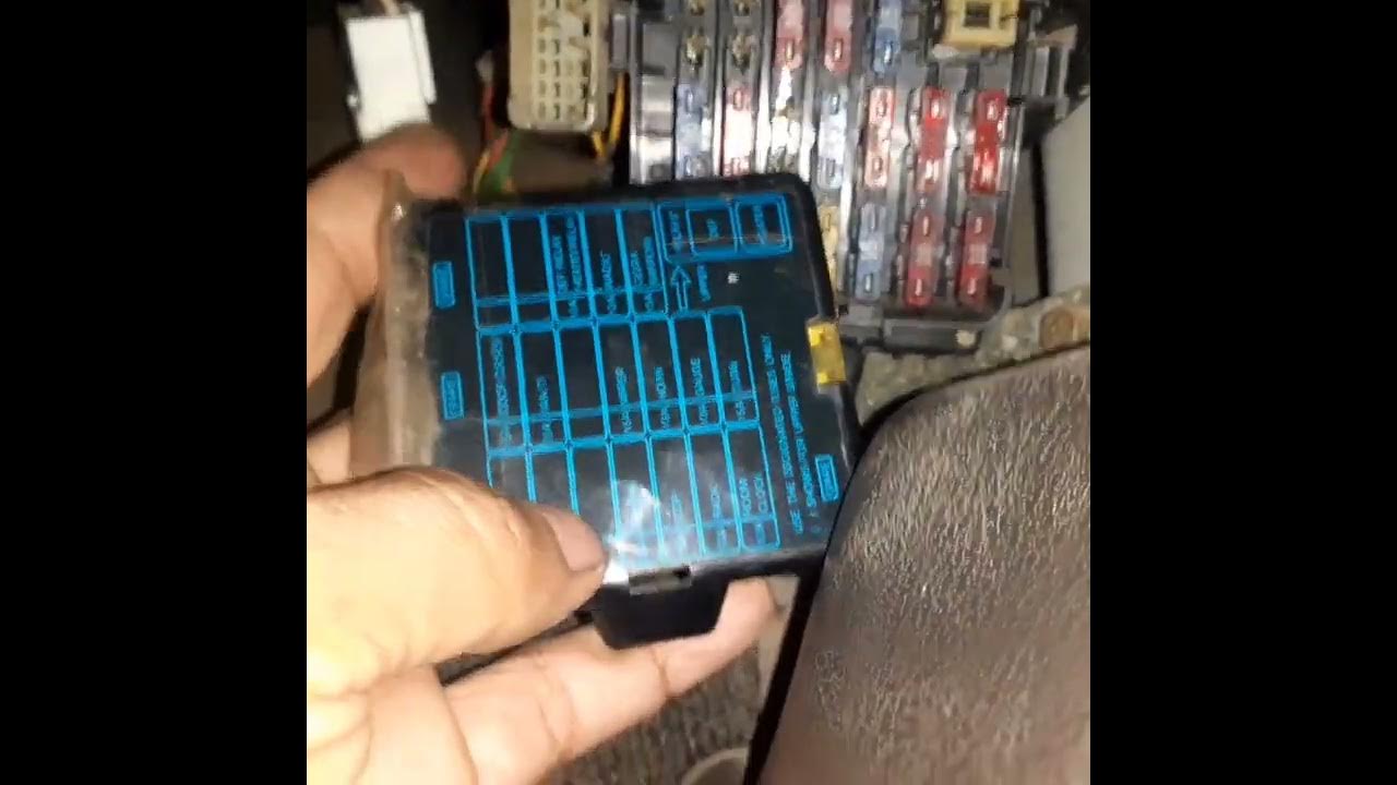 kedudukan relay dengan fius aircond proton wira YouTube