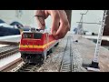 Wap4 Model Train in Ho scale | INDIAN RAILWAY | WITH LAYOUT | COUPLING RAJDHANI EXP