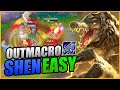 Fundamentally OUTMACRO Shen Easy | Renekton Vs Shen | Commentary #22