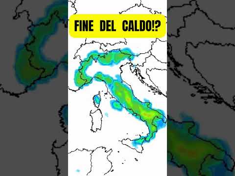 Video FINE DEL CALDO AFRICANO ANOMALO! DA NORD AL SUD!