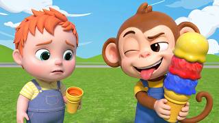 let s share ice cream sharing is caring nursery rhymes kids