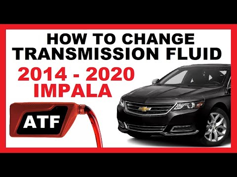 How to Change Transmission Fluid in a 2014-2020 Chevy Impala | Drain, Measure, & Fill (No Dipstick)