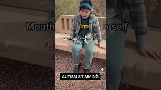 How Autistic Son Stims While Walking