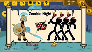 Conquer the Undead in Stick War Legacy Zombie Night 10000!