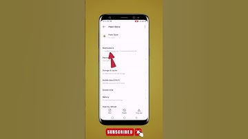 How to disable palm store notifications on android