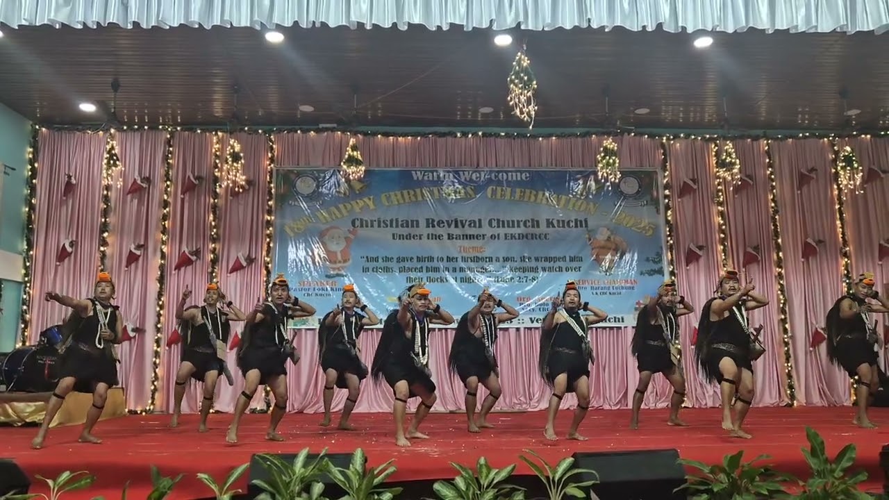 Christmas dance presented by upper Alc line 