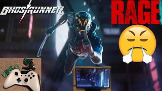 This Game Made Me BREAK EVERYTHING 🤬🤬🤬 [Ghostrunner Rage Gameplay]