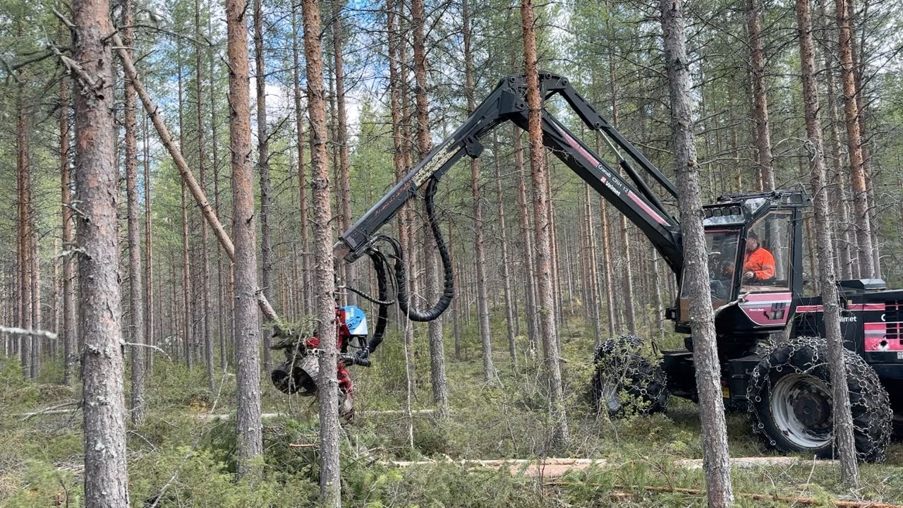 Köp Skördare Valmet 911 på Klaravik