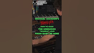 How to make the Baby Be Mine “warble” Mini Moog Lead from Michael Jackson’s Thriller