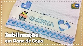 ESTAMPARIA EM SUBLIMAÇÃO com Tânia Magali