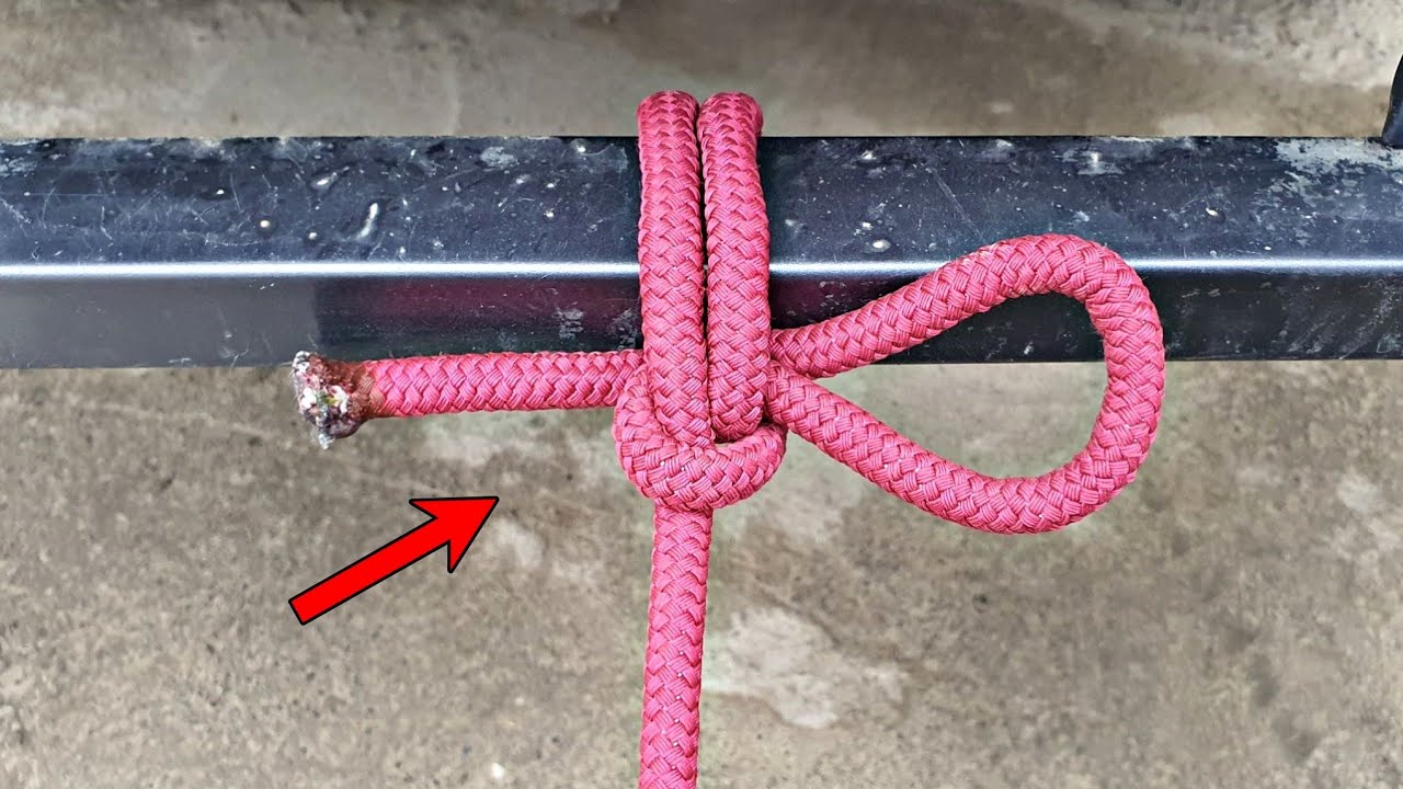 R Rope Not These 2 Rope Knots Won't Slip (Here's Why) - YouTube