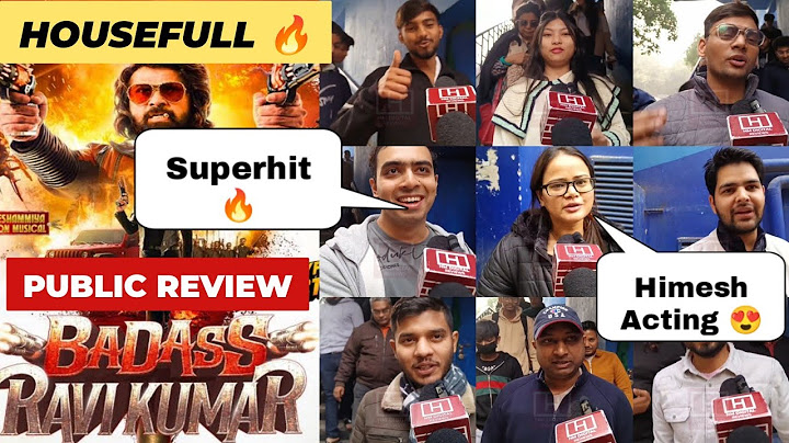 BADASS RAVI KUMAR PUBLIC REVIEW || DELHI CROWD Gone CRAZY 🔥 || Himesh Reshammiya || Sunny Leone