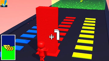 Color Pillar: Satisfying & Smooth Free Game - Android Walkthrough Gameplay 222 Games