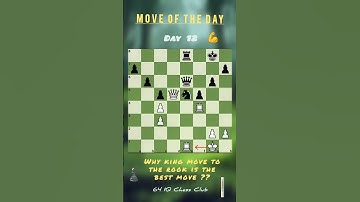 Move of the Day 12| Only Masters Play This Move! #Chess #ChessStrategy#chesscom