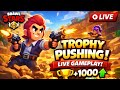 🔴 Brawl Stars LIVE! 🏆 Road to High Trophies 🚀 Full Action Gameplay