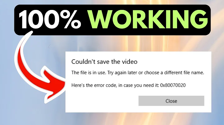 Windows Update Install Error 0x80070020 on Windows 11 FIXED