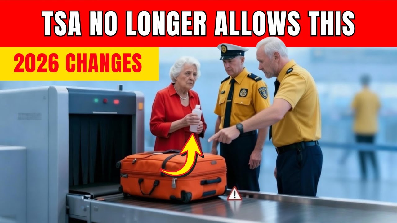 NEVER Bring These 7 Items Through TSA in 2026 — Huge Airport Mistake