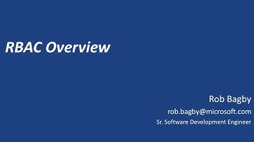 Kubernetes RBAC Overview