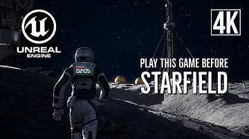Unreal engine Deliver us to the moon | Starfield like game with Stunning visuals in 4k HDR 60FPS