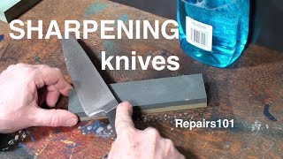 Sharpening Knives by Repairs101 1,029 views 1 year ago 4 minutes, 38 seconds