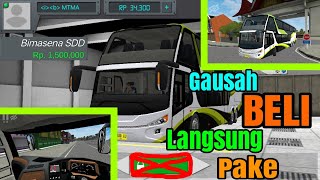 Cara Menggunakan Bus SDD Tanpa Harus Beli | Bus Super Double Decker | Bus Simulator Indonesia screenshot 3