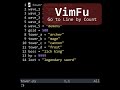 VimFu — Go to Line by Count