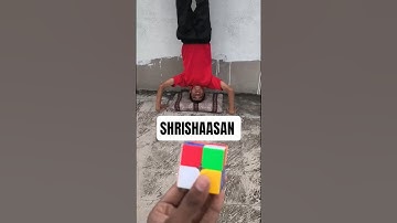 2 By 2 cube solved 1 second #shorts