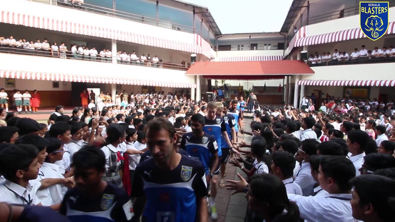 The Blasters receive a very warm at Choice school, Kochi! YouTube