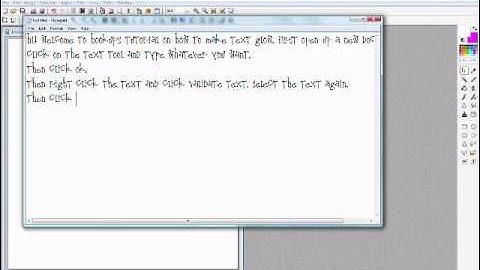 How to Make Glowing Text on Photofiltre