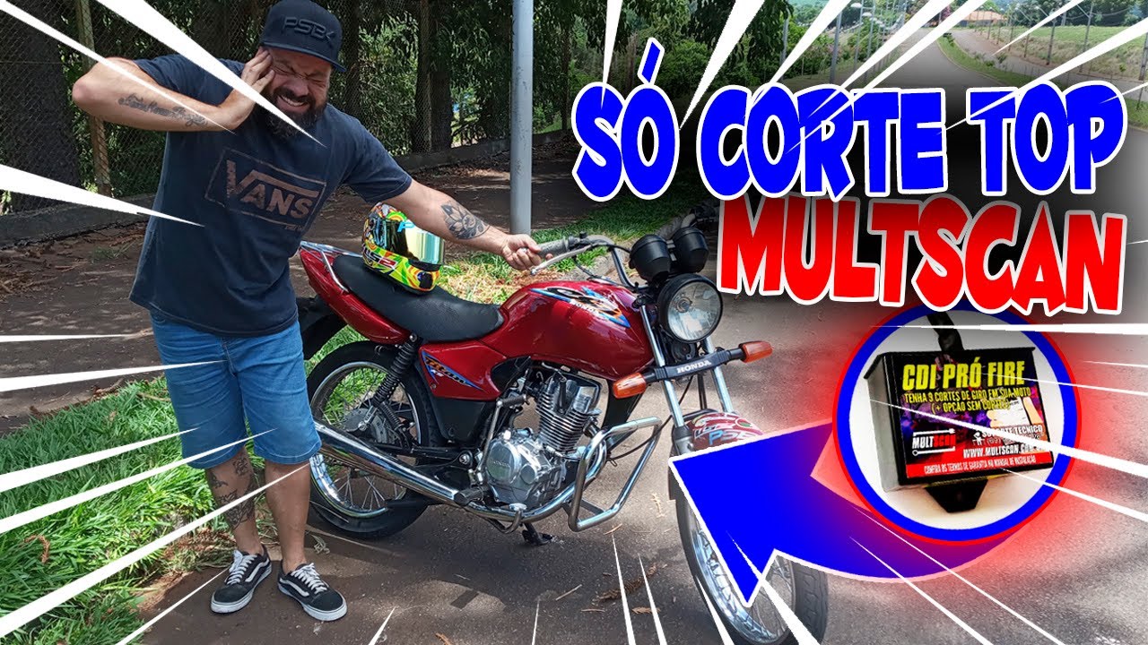 TODOS OS CORTES DO CDI DE COMPETIÇÃO PRO FIRE MULTSCAN NA TITAN KS 125 [ Maycon Aragão ]