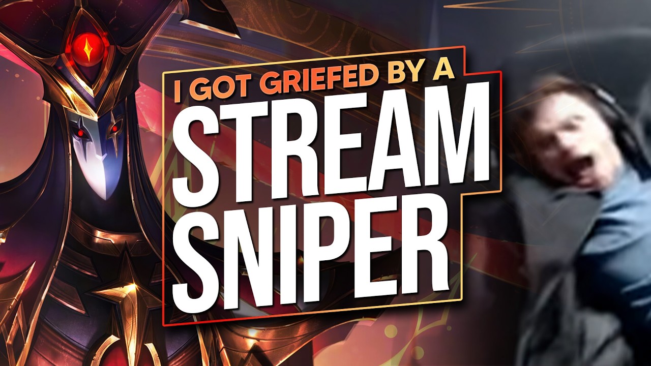 STREAM SNIPER TRIES TO GRIEF ME... BUT MY KARTHUS JUST NUKES THEM ALL