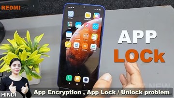 How To set App Lock In Redmi 9 ,App Encryption ,App Lock/Unlock | Redmi Phone Me App Lock Kaise Kare