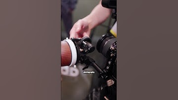 This Follow focus works with ANY Photography Lens