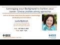 Leveraging your background to further your career diverse problemsolving by leslie martinich