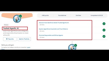 Trusted Agentic AI | Salesforce Trailhead