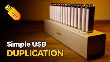 Easy Way To Clone Tons Of USB Sticks At Home