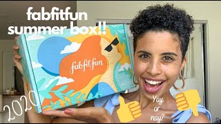 FabFitFun Summer 2020 Seasonal Box!! | Unboxing + Review