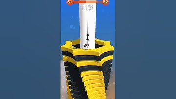 LEVEL 51 | Stack Ball 3D | Mobile Short Video Game #stackball