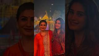 Raveena Tandon with Rasha 👩‍❤️‍👨💝💖💗💕 #raveenatandon #rashathadani #beautiful #90s #lovesong #shorts