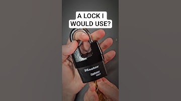 Master Lock’s Toughest? Not Tough Enough.🔒